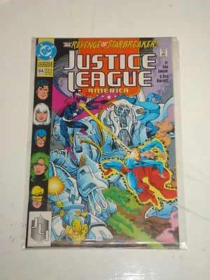 Buy Justice League Of America #64 Vol 2 Jla Dc Comics July 1992 • 2.49£