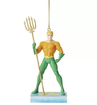 Buy DC Comics Jim Shore KING OF THE SEVEN SEAS Ornament (6003026) Silver Age Aquaman • 23.78£