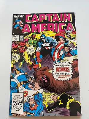 Buy Captain America #352 - 1st Appearance Supreme Soviets 1989 Combine/Free Shipping • 11.82£