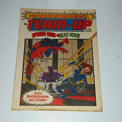 Buy Marvel Team Up #19 21st January 1981 Black Widow British Weekly Comics ^ • 5.99£