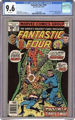Buy Fantastic Four #187 CGC 9.6 1977 4249034006 • 45.73£