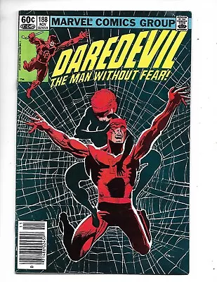 Buy Marvel Comics 1982 Daredevil #188 F • 3.15£