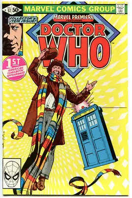 Buy MARVEL PREMIERE - DOCTOR WHO #57, NM-, Tardis, 1980,Iron Legion,more DW In Store • 39.41£