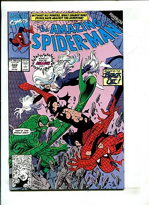 Buy Amazing Spider-man #342 (direct Edition) - Powerless Pt2 (9.2) 1990 • 7.77£