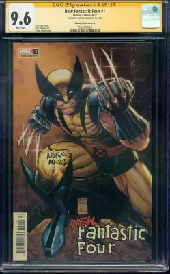 Buy New Fantastic Four 1 CGC SS 9.6 Art Adams Wolverine Variant 8/22 • 119.49£
