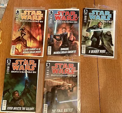 Buy Star Wars Knights Of The Old Republic War Comic Book #1 #2 #3 #4 #5 • 91.94£