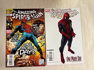 Buy AMAZING SPIDER-MAN #544 - Cover A & B - 2 Book Marvel Lot • 8£