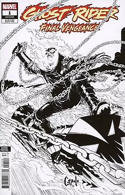 Buy Ghost Rider: Final Vengeance #1 2nd Print 1:25 NM Greg Capullo Incentive Variant • 19.82£
