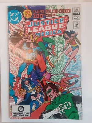 Buy DC Comics Justice League Of America 200 March 1982 Wraparound Cover • 4.69£