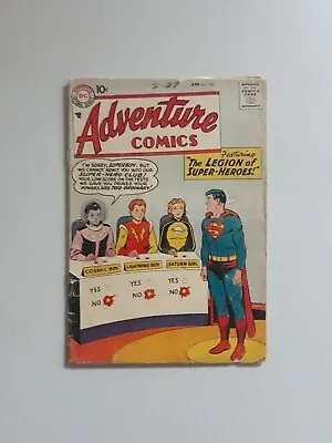 Buy Adventure Comics 247 DC Key 1st Legion Of Superheroes 1958 • 1,442.29£