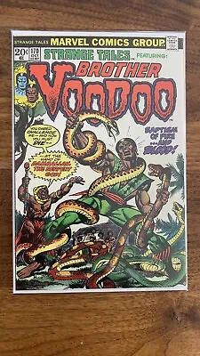 Buy Strange Tales #170 (1973) 2nd App Brother Voodoo Classic Marvel Gil Kane • 59.96£