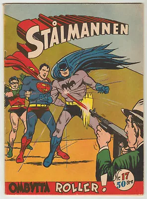 Buy WORLD'S FINEST COMICS #71 *Swedish Edition* Superman/Batman Team Begins! DC 1954 • 320.47£