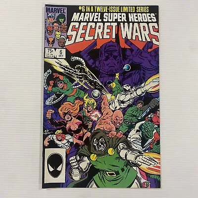 Buy Marvel Super Heroes Secret Wars #6 1984 1st Print VF/NM 1st Cameo Spider-Woman • 54£