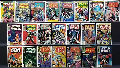 Buy Star Wars #68- 89 Marvel 1983 1st Mandalorian Mandalore Boba Fett  69 70 71 81 • 216.16£