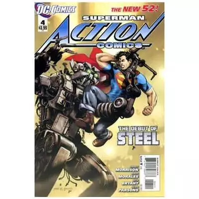 Buy Action Comics (2011 Series) #4 In Near Mint Minus Condition. DC Comics [k: • 2.05£