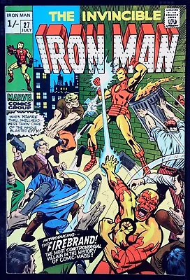 Buy IRON MAN (1968) #27 *First Appearance Of Firebrand* - Back Issue • 17.50£