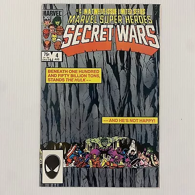 Buy Marvel Super Heroes Secret Wars #4 1984 1st Print NM • 54£