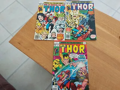 Buy The Mighty Thor  # 262 / 263 / 264 Fine+ . Free Postage • 14£
