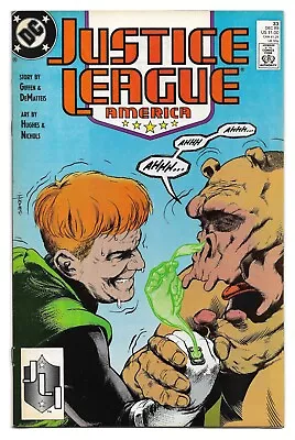 Buy Justice League America #33 : F/VF :  Nitwits, Knuckleheads & Poozers!  : Aquaman • 0.99£