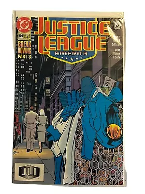 Buy Justice League America #54 (1991) CLASSIC AMAZING SPIDERMAN 50 Homage Cover - • 8£