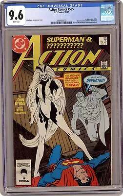 Buy Action Comics #595 CGC 9.6 1987 3880455015 • 114.64£