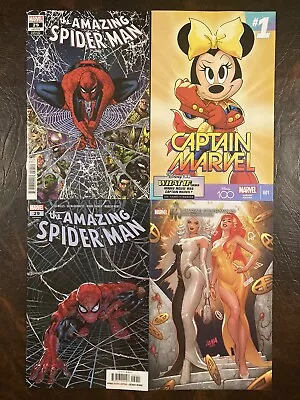 Buy Amazing Spider-man #29 Set Of 4 1:25 Checchetto Disney 100 Variant Comic Book Ba • 13.85£