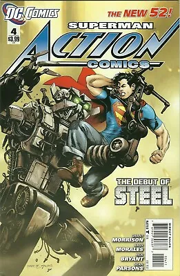 Buy Action Comics #4 2011 Unread 1st Print Morales Cover 4A DC New 52 Grant Morrison • 1.75£