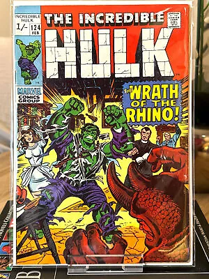 Buy Incredible Hulk Vol. 1 #124 (1969) - Marvel • 11.95£