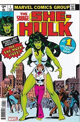 Buy The Savage She-Hulk #1 Facsimile Reprint 2022 Marvel New/Unread • 7.99£