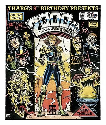 Buy 	2000AD Prog 468-478 Judge Anderson Possessed All 11 Judge Dredd Comic Books # • 60.50£