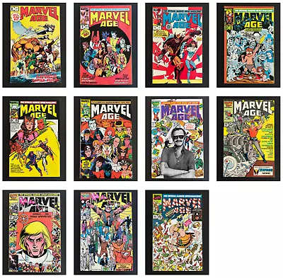 Buy Marvel Age #2 - #85 ELEVEN ISSUE LOT WITH KEYS • 44.13£