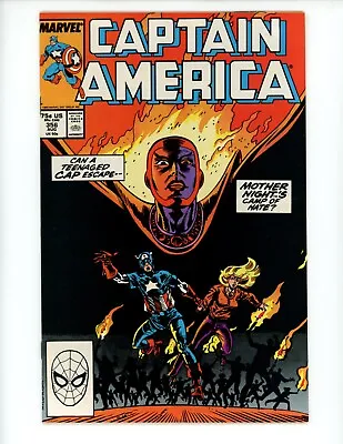 Buy Captain America #356 Comic Book 1989 VF Mark Gruenwald Al Milgrom Marvel • 2.36£