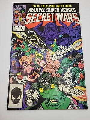 Buy Marvel Super Heroes Secret Wars #6 (1984) VF-/VF First Appearance Spider-Woman! • 9.55£