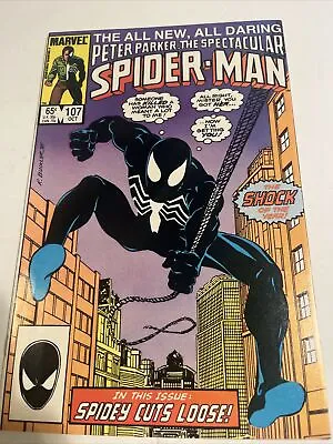 Buy PETER PARKER SPECTACULAR SPIDER-MAN # 107 MARVEL COMICS October 1985 SIN-EATER • 13.44£
