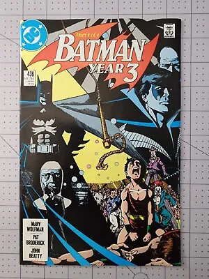 Buy Batman #436 • 1st App Tim Drake •  DC Comics • 1989 • High Grade • 6.39£