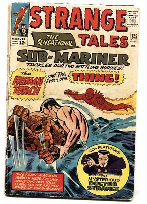 Buy Strange Tales #125 - 1964 - Marvel - G - Comic Book • 39.32£
