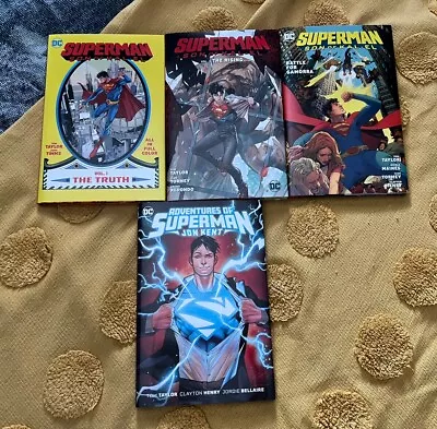 Buy Superman Son Of Kal El Hardcover Complete Set 1,2,3 Adventures Of DC Comics • 10£