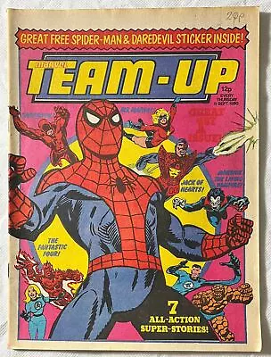 Buy Marvel Team-Up #1 Marvel Comics Ltd Good Condition Sept 1980 Spider-man Boarded • 8.99£