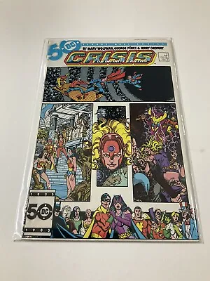 Buy Crisis On Infinite Earths 11 Fn Fine 6.0 DC Comics • 3.95£