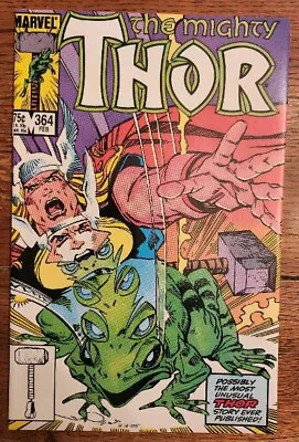 Buy The Mighty THOR #364 Marvel Comics 1985 1st Appearance Throg - VF+ • 11.98£
