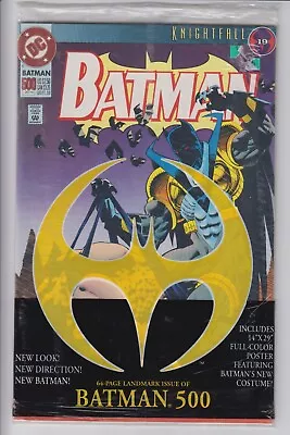 Buy Batman 500 - 1 Sealed In Polybag, 1 Collectors Edition (2 Comics) From 1993 • 5.99£