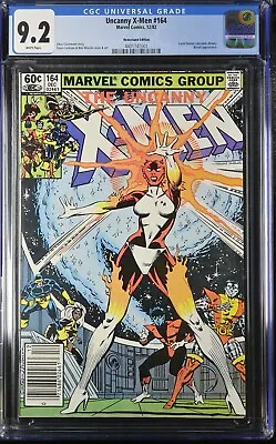 Buy Uncanny X-Men #164 CGC 9.2 Carol Danvers Becomes Binary Newsstand Ed. 4401741001 • 55.34£