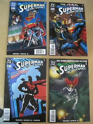 Buy SUPERMAN, ACTION Comics # 750-756, Complete 7 Issue DC 1999 Story Arc By Immonen • 17.99£