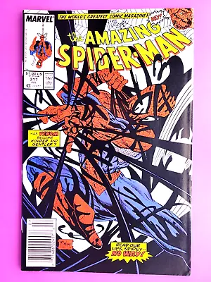 Buy Amazing Spider-man #317   Fine  Newsstand Combine Shipping  Bx2455  I24 • 15.20£