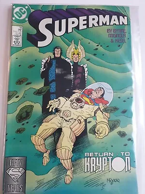 Buy SUPERMAN Vol 2 ISSUE #18.  JOHN BYRNE  1988. Near Mint.  Rare HIGH GRADE • 1.99£