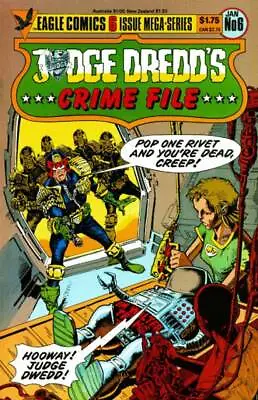 Buy Judge Dredd Crime Files # 6 Of 6 6th Issue Eagle Comics 2000AD 1 Comic (:bx51) • 7.99£