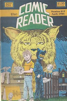 Buy COMIC READER #217 Fanzine (1984) Bobcat Green Lantern Covers • 11.84£
