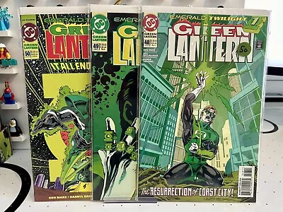 Buy 1994 DC Comics Green Lantern Emerald Twilight #48-50 1st Kyle Rayner Parrallax • 23.72£