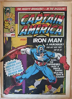 Buy Captain America #4 Marvel Comics UK 1981 Dazzler, Thor, Iron Man • 4£