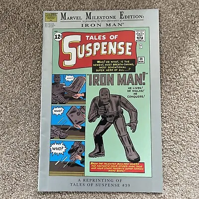 Buy Tales Of Suspense #39 Marvel Milestone Edition Reprint Fasimile 1st Iron Man • 17.99£